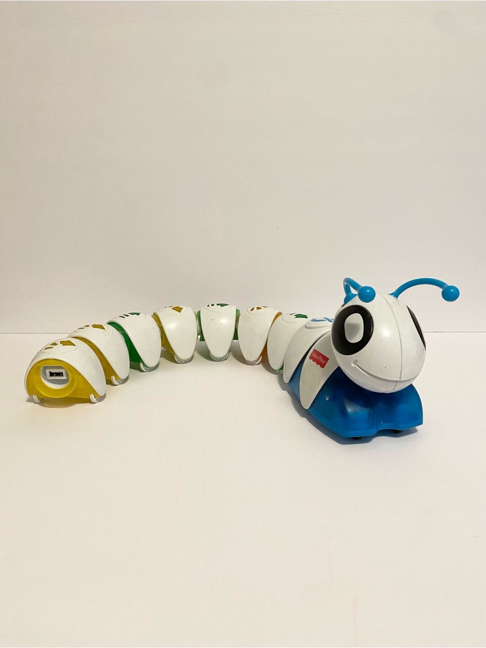 Fisher Price Code A Pillar Twist Think and Learn Caterpillar Toy + 7 Segments